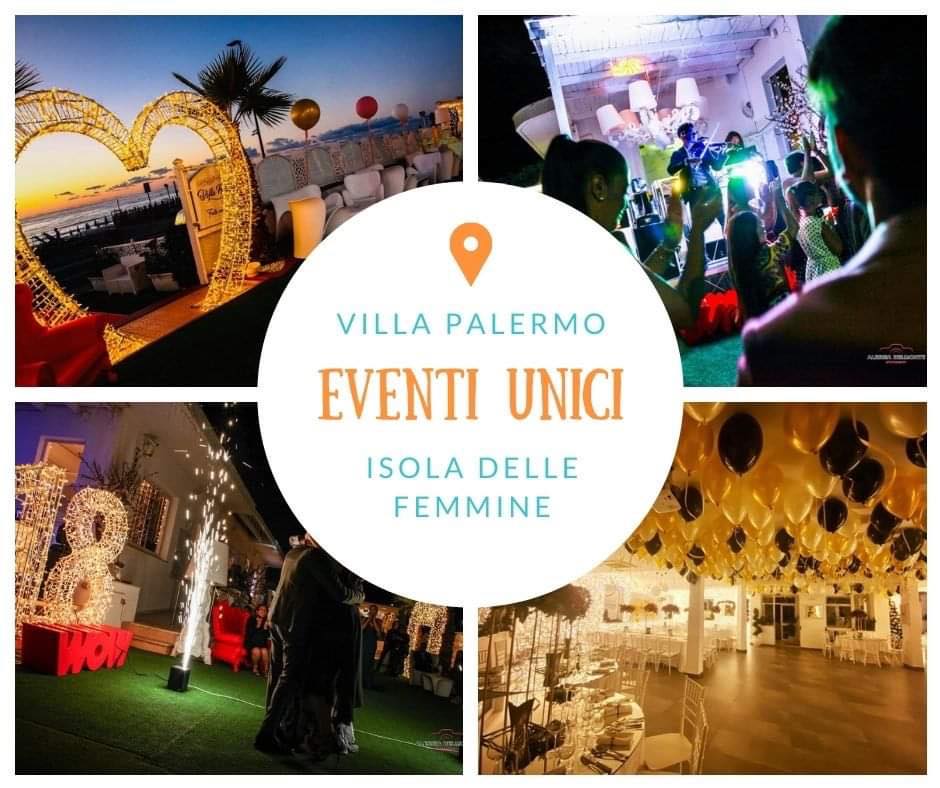 Location Vista Mare Villa Palermo  - Villa Palermo - Organizzazione Eventi in Villa