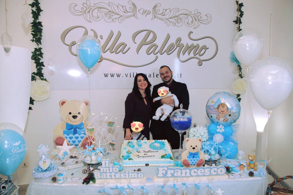 Dove festeggiare a Dicembre Battesimo Palermo  - Villa Palermo - Organizzazione Eventi in Villa