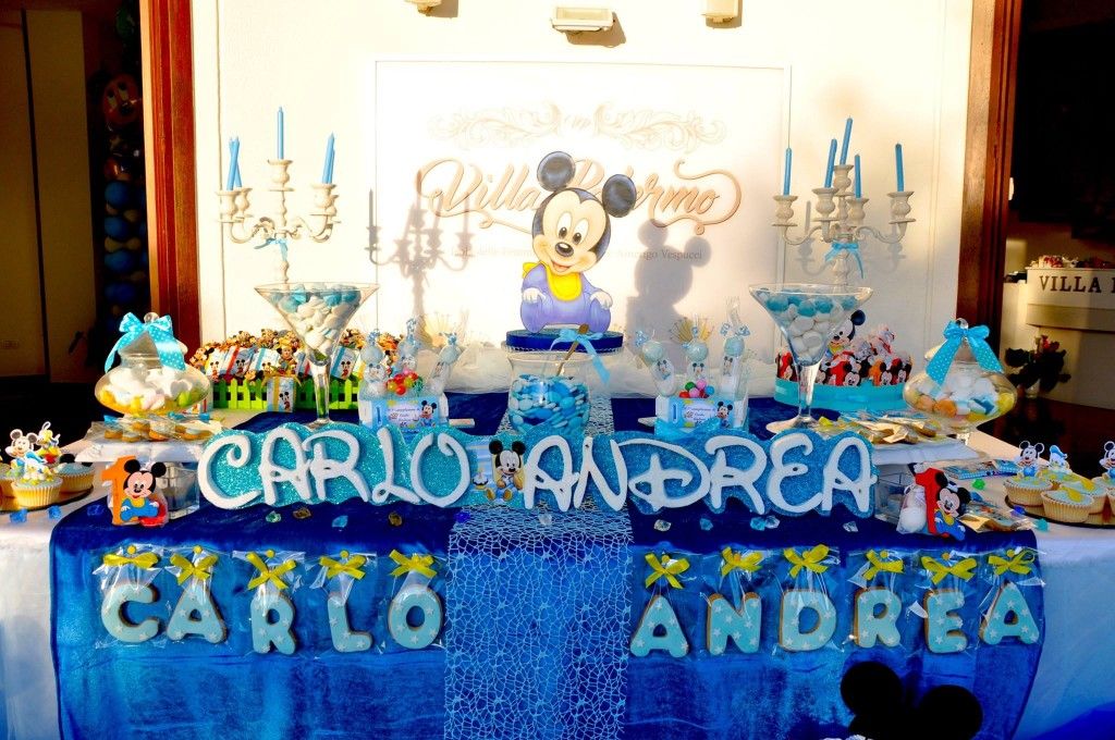 Idee Festa a Tema Primo Compleanno Baby Minnie - Organizzare