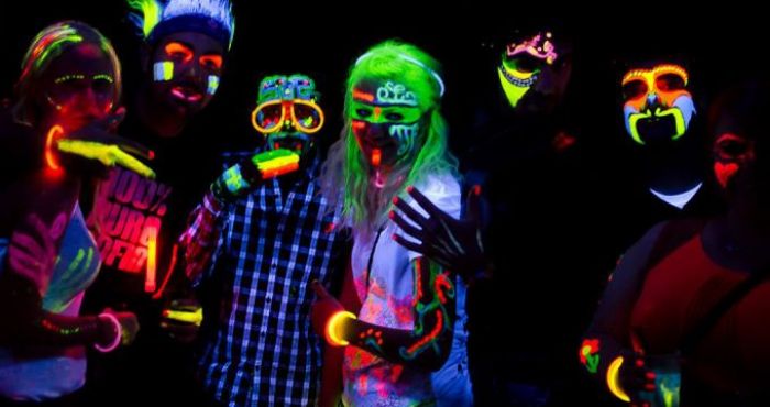 Fluo Party 18 anni Villa Palermo 