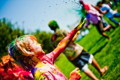 Holi Party !! La Festa del Colore ! Compleanno 